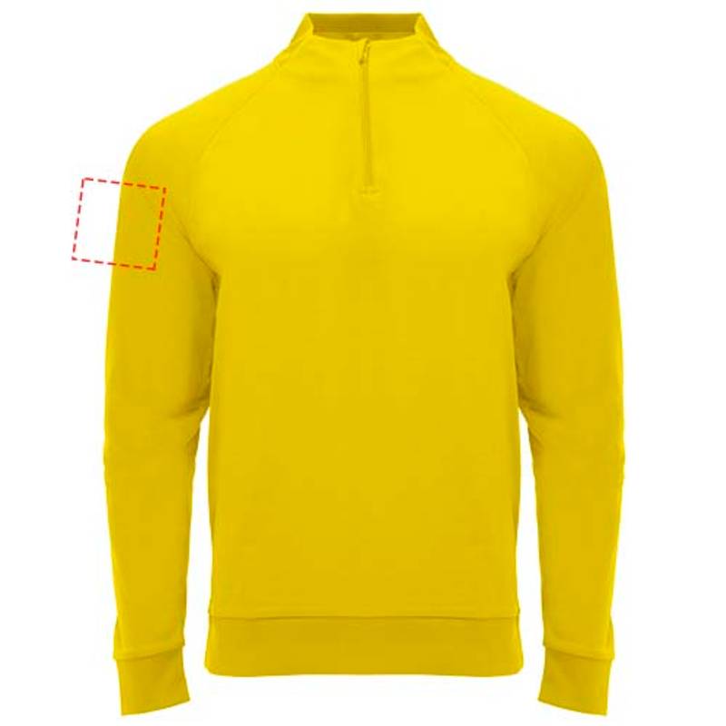 Epiro dětská mikina s dlouhým rukávem a čtvrtinovým zipem, zelená Fern, 16 Epiro dětská mikina s dlouhým rukávem a čtvrtinovým zipem, zelená Fern, 16