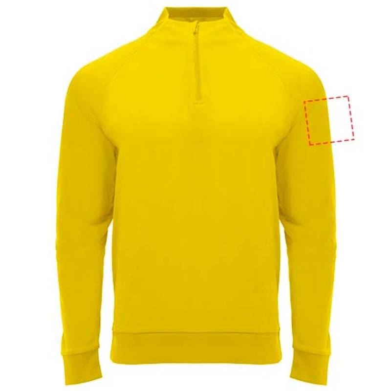 Epiro dětská mikina s dlouhým rukávem a čtvrtinovým zipem, zelená Fern, 16 Epiro dětská mikina s dlouhým rukávem a čtvrtinovým zipem, zelená Fern, 16