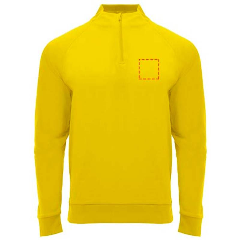 Epiro dětská mikina s dlouhým rukávem a čtvrtinovým zipem, zelená Fern, 16 Epiro dětská mikina s dlouhým rukávem a čtvrtinovým zipem, zelená Fern, 16