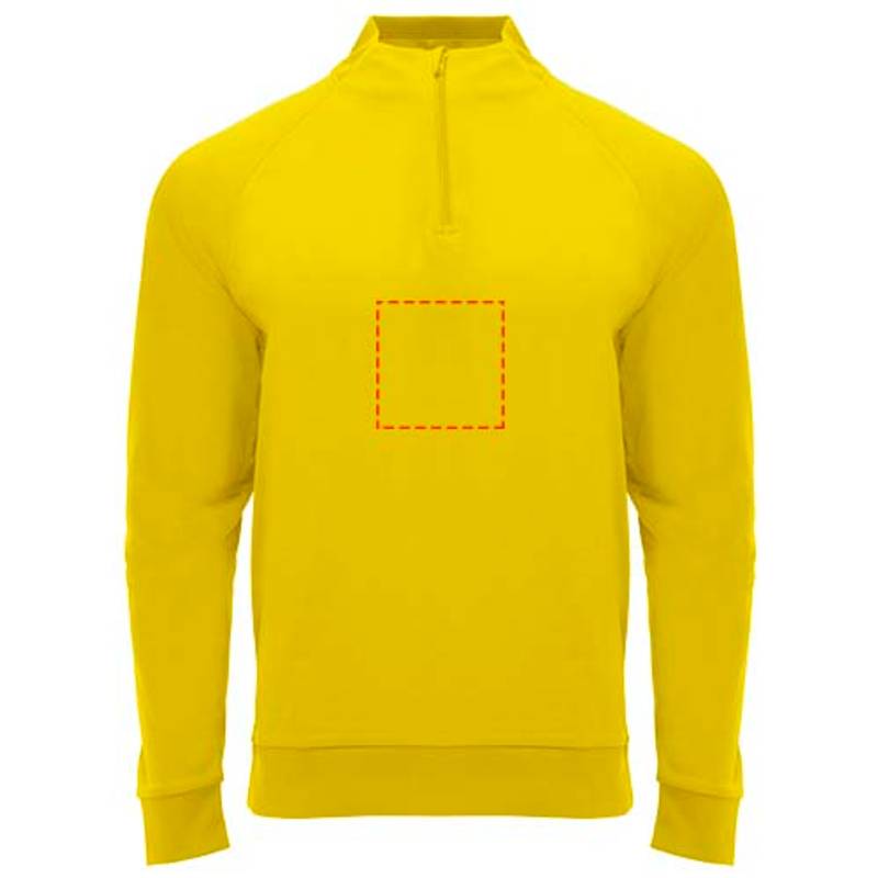 Epiro dětská mikina s dlouhým rukávem a čtvrtinovým zipem, zelená Fern, 16 Epiro dětská mikina s dlouhým rukávem a čtvrtinovým zipem, zelená Fern, 16