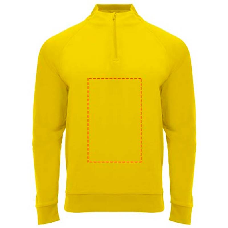 Epiro dětská mikina s dlouhým rukávem a čtvrtinovým zipem, zelená Fern, 16 Epiro dětská mikina s dlouhým rukávem a čtvrtinovým zipem, zelená Fern, 16