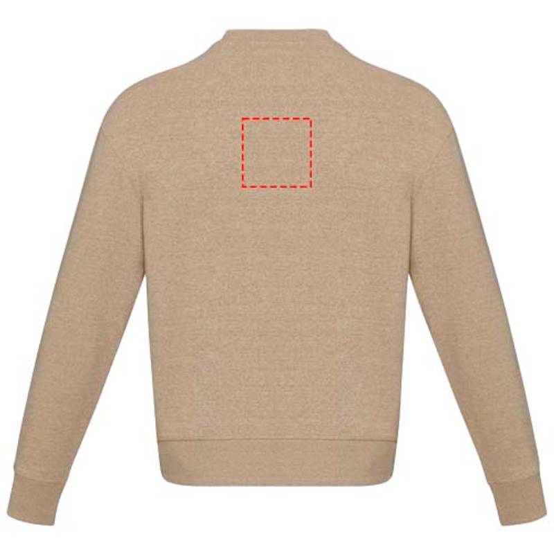 Unisex Aware™ recyklovaný svetr s kulatým výstřihem Jet, hnědá Oatmeal, XS Unisex Aware™ recyklovaný svetr s kulatým výstřihem Jet, hnědá Oatmeal, XS