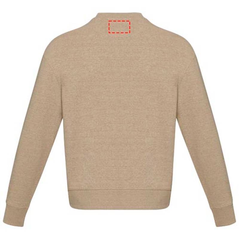 Unisex Aware™ recyklovaný svetr s kulatým výstřihem Jet, hnědá Oatmeal, XS Unisex Aware™ recyklovaný svetr s kulatým výstřihem Jet, hnědá Oatmeal, XS