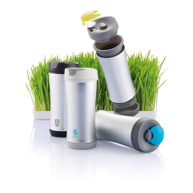 AMELO EKO dizajnový dvojstenný termohrnček, 225 ml,zelená AMELO EKO dizajnový dvojstenný termohrnček, 225 ml,zelená