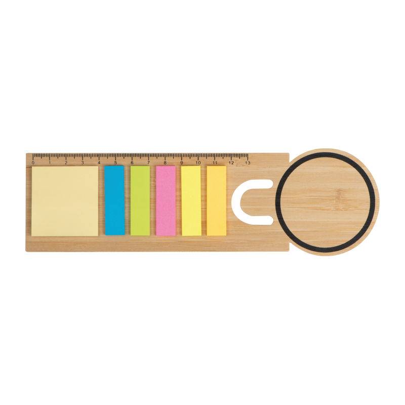 Záložka so samolepiacimi pásikmi, hnedá béžová Záložka so samolepiacimi pásikmi, hnedá béžová