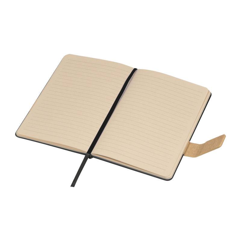 Zápisník s magnetickým uzáverom, čierna Zápisník s magnetickým uzáverom, čierna