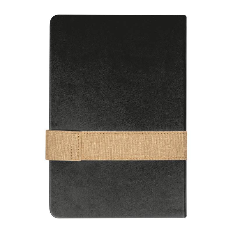 Zápisník s magnetickým uzáverom, čierna Zápisník s magnetickým uzáverom, čierna