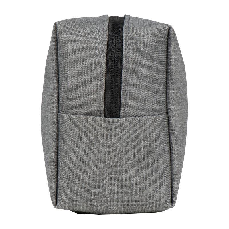 Kozmetická taška z RPET, sivá Kozmetická taška z RPET, sivá