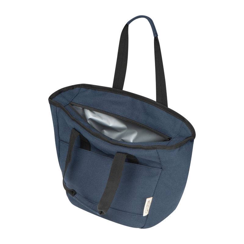 Chladící taška z recyklované bavlny, modrá Dark Chladící taška z recyklované bavlny, modrá Dark