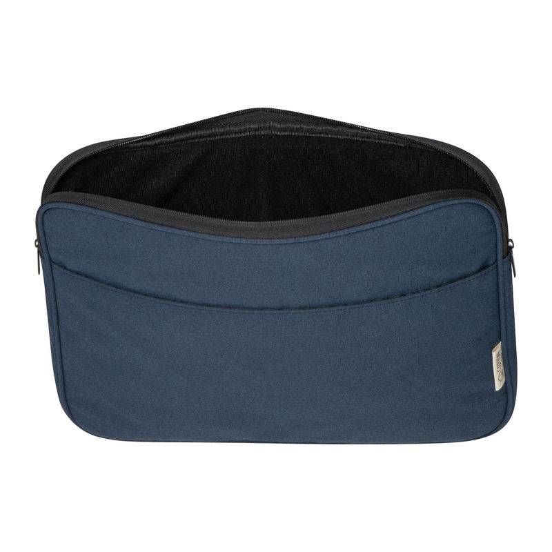 Taška na notebook z recyklovanej bavlny, modrá Dark Taška na notebook z recyklovanej bavlny, modrá Dark