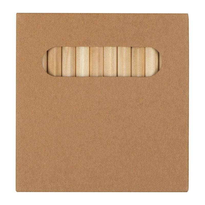 12-dílná sada barevných tužek, vícebarevná 12-dílná sada barevných tužek, vícebarevná