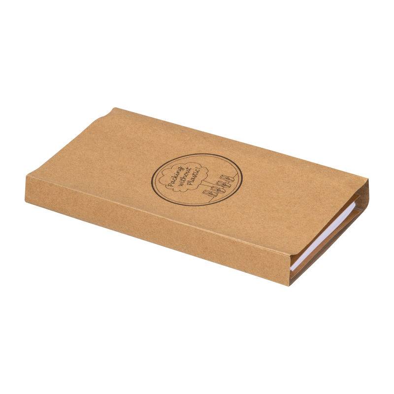 Sada samolepících bločků s poznámkovým blokem, hnědá béžová Sada samolepících bločků s poznámkovým blokem, hnědá béžová