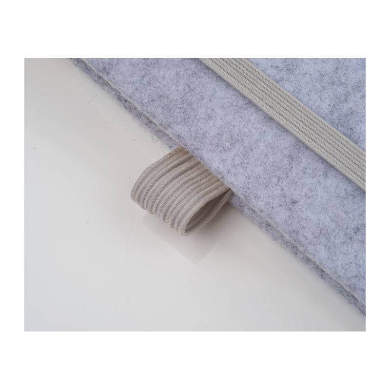 A5 zápisník z korku a plsti, šedá A5 zápisník z korku a plsti, šedá