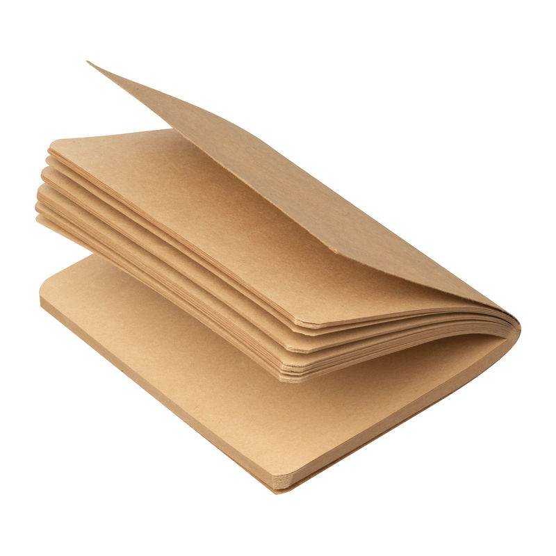 B7 zápisník z recyklovaného papíru, hnědá béžová B7 zápisník z recyklovaného papíru, hnědá béžová