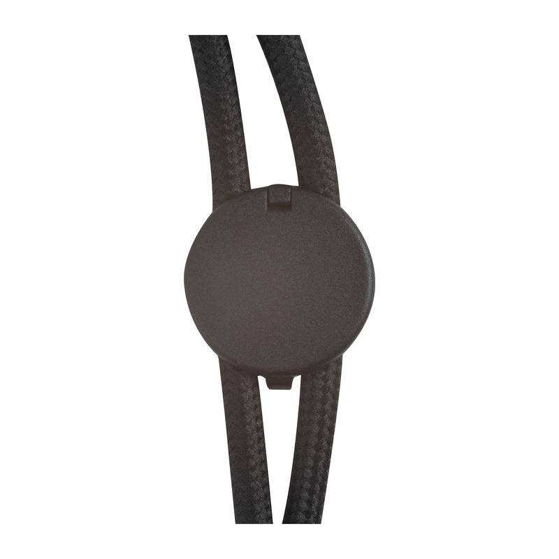 Šňůrka na krk s nabíjecím kabelem Type-C, černá Šňůrka na krk s nabíjecím kabelem Type-C, černá