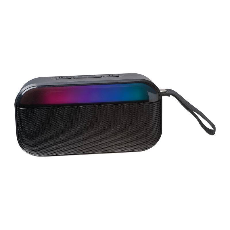 Bluetooth reproduktor s LED svetlom, čierna Bluetooth reproduktor s LED svetlom, čierna