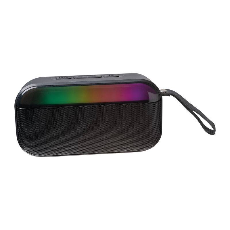Bluetooth reproduktor s LED svetlom, čierna Bluetooth reproduktor s LED svetlom, čierna