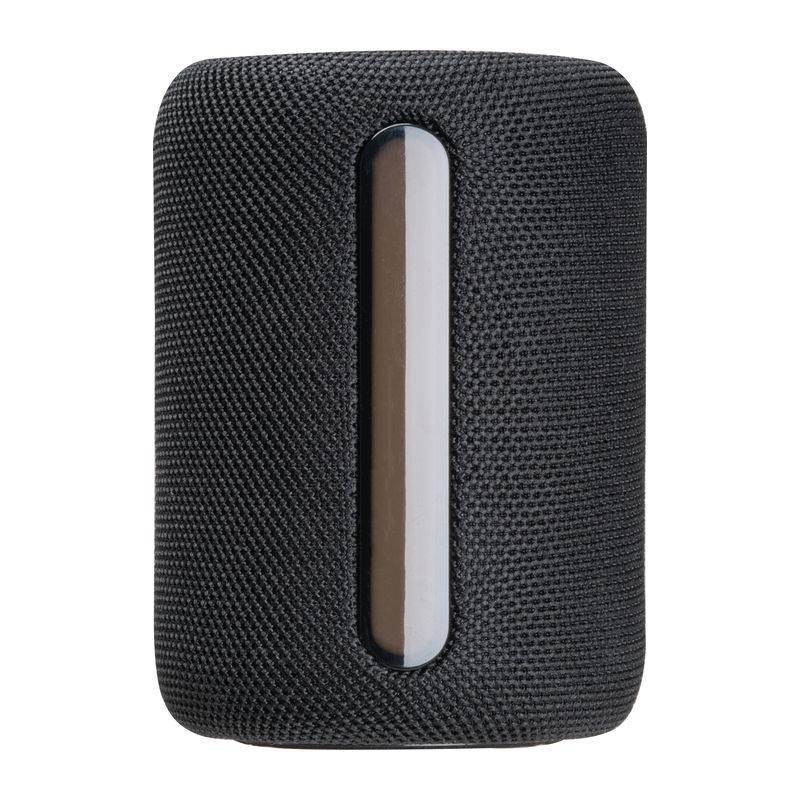 Bluetooth reproduktor s LED svetlom, valec, čierna Bluetooth reproduktor s LED svetlom, valec, čierna