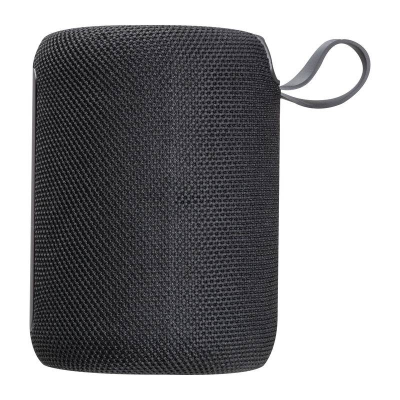 Bluetooth reproduktor s LED svetlom, valec, čierna Bluetooth reproduktor s LED svetlom, valec, čierna