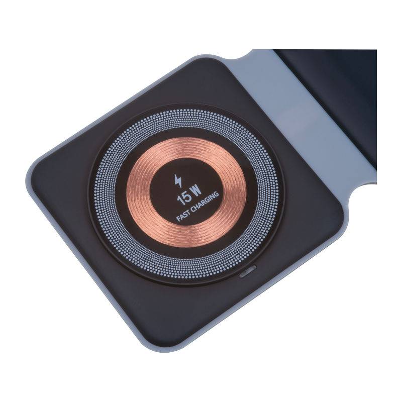 Bezdrôtová nabíjačka 3v1, čierna Bezdrôtová nabíjačka 3v1, čierna