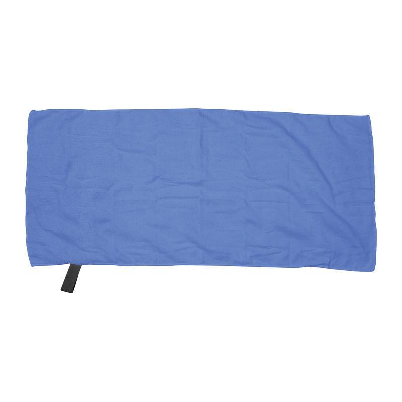 Mikrovláknový ručník s gumičkou, modrá Mikrovláknový ručník s gumičkou, modrá