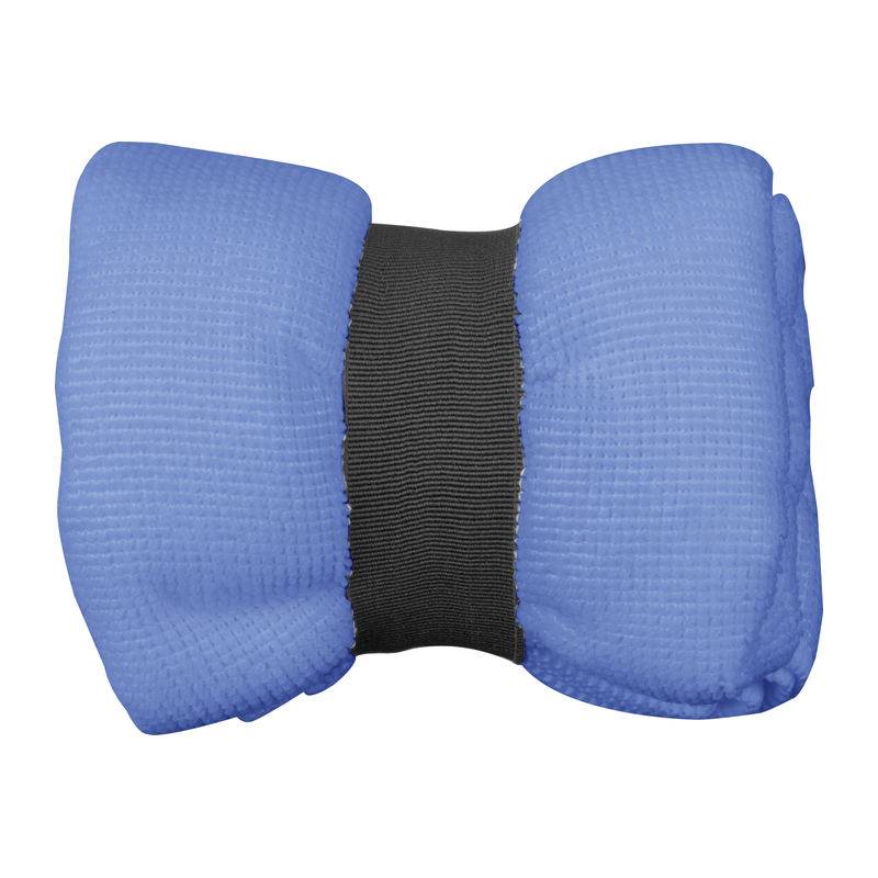 Mikrovláknový ručník s gumičkou, modrá Mikrovláknový ručník s gumičkou, modrá