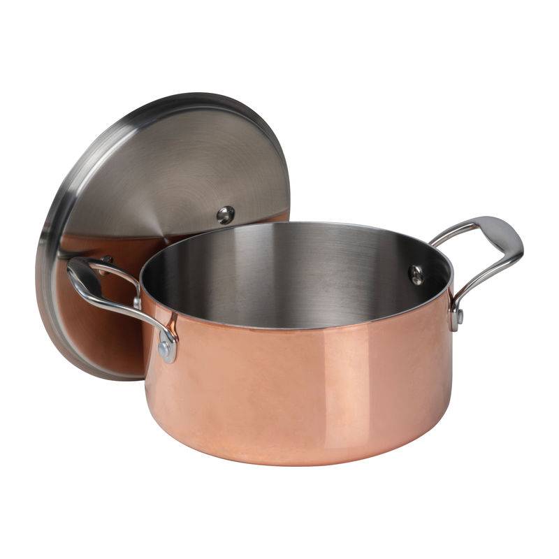 Indukční hrnec s poklicí, žlutá Gold Indukční hrnec s poklicí, žlutá Gold