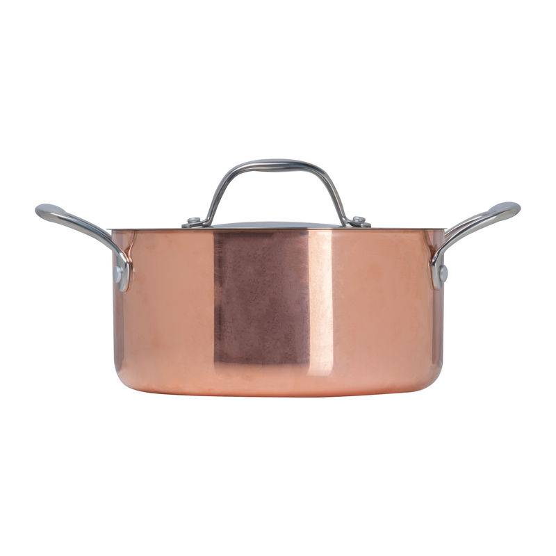 Indukční hrnec s poklicí, žlutá Gold Indukční hrnec s poklicí, žlutá Gold