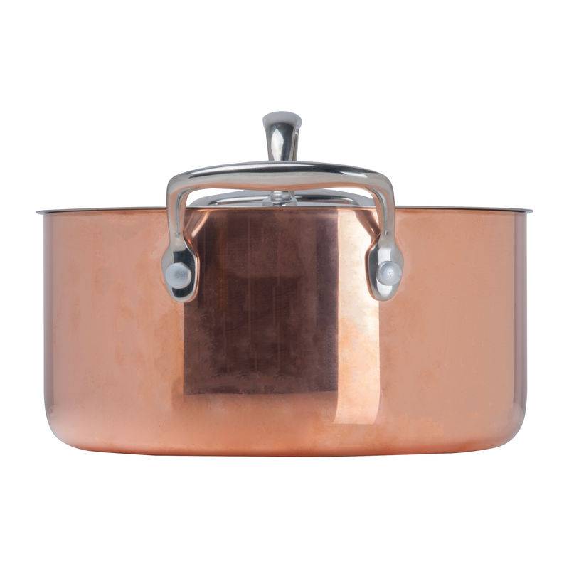 Indukční hrnec s poklicí, žlutá Gold Indukční hrnec s poklicí, žlutá Gold