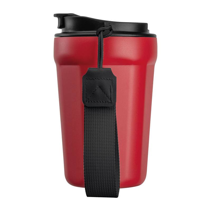 Cestovný hrnček z nehrdzavejúcej ocele 350 ml, červená Cestovný hrnček z nehrdzavejúcej ocele 350 ml, červená