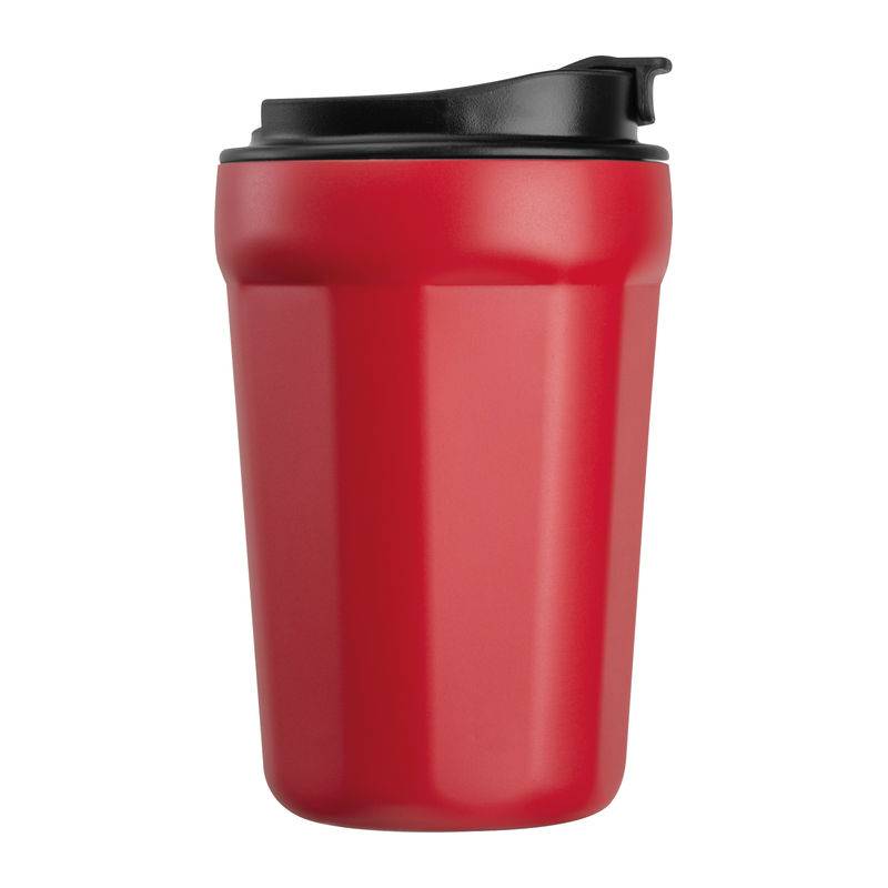 Cestovný hrnček z nehrdzavejúcej ocele 350 ml, červená Cestovný hrnček z nehrdzavejúcej ocele 350 ml, červená