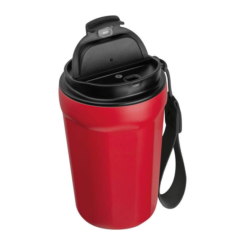 Cestovný hrnček z nehrdzavejúcej ocele 350 ml, červená Cestovný hrnček z nehrdzavejúcej ocele 350 ml, červená