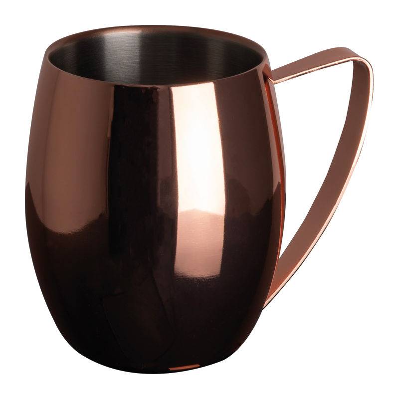 CrisMa nerezová sklenice, 400 ml, žlutá Gold CrisMa nerezová sklenice, 400 ml, žlutá Gold