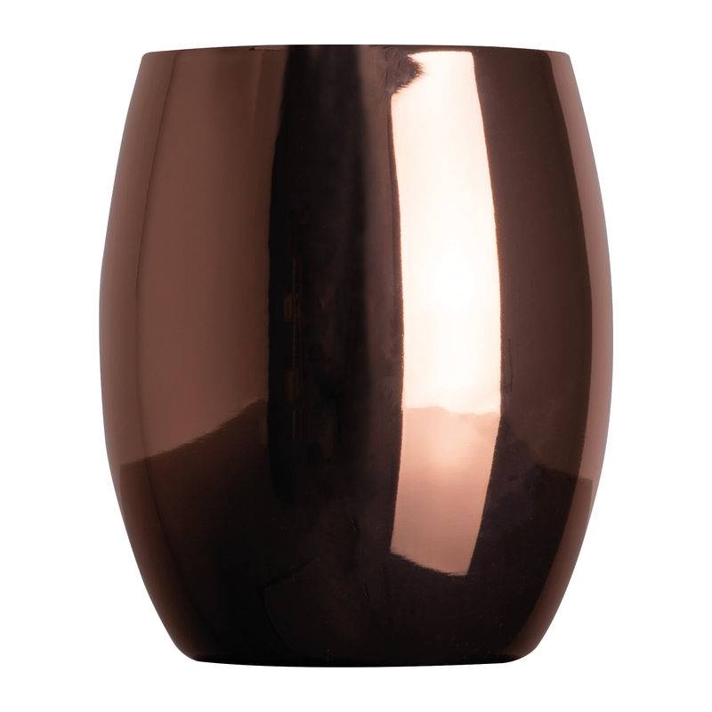 CrisMa nerezová sklenice, 400 ml, žlutá Gold CrisMa nerezová sklenice, 400 ml, žlutá Gold