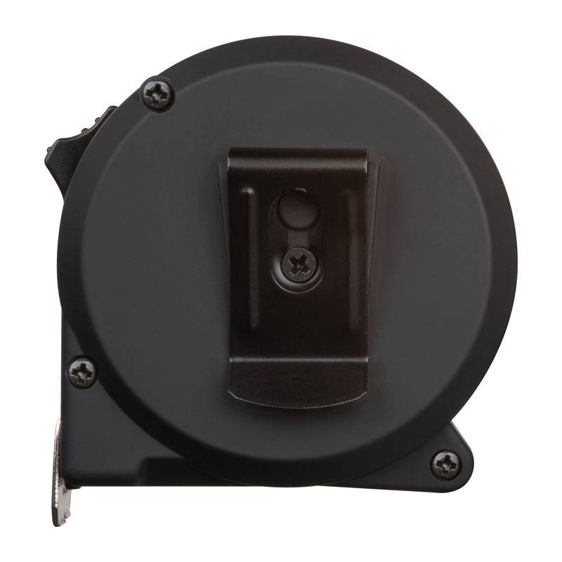 Ocelový svinovací metr s plastovým pouzdrem, 5 m, černá Ocelový svinovací metr s plastovým pouzdrem, 5 m, černá