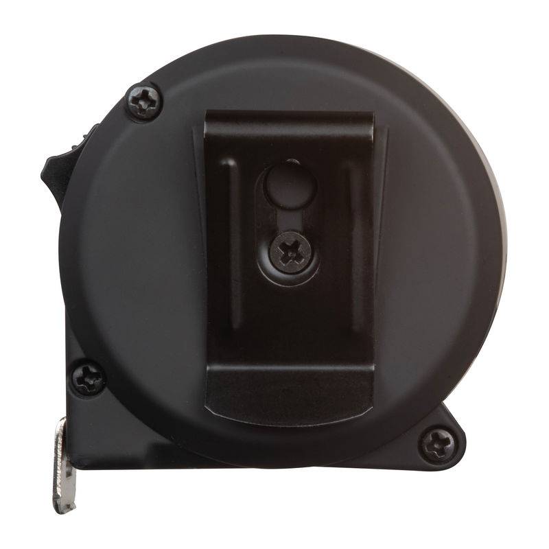 Oceľový zvinovací meter s plastovým puzdrom, 3 m, čierna Oceľový zvinovací meter s plastovým puzdrom, 3 m, čierna