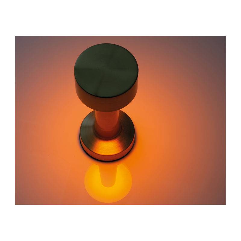 Stolná lampa z nerezovej ocele s batériou, žltá Gold Stolná lampa z nerezovej ocele s batériou, žltá Gold