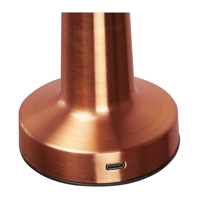 Stolná lampa z nerezovej ocele s batériou, žltá Gold Stolná lampa z nerezovej ocele s batériou, žltá Gold