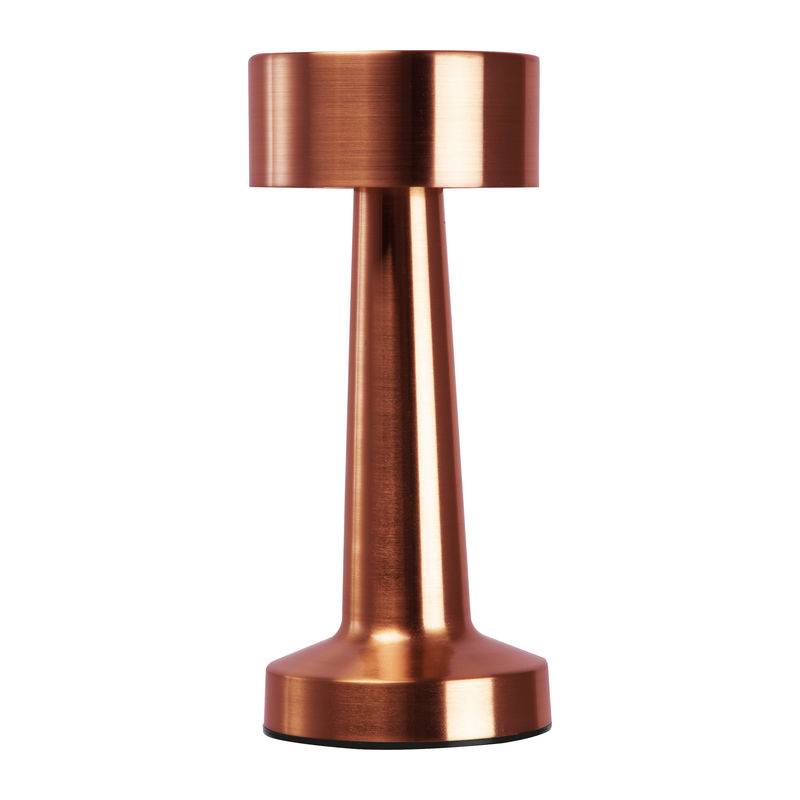 Stolná lampa z nerezovej ocele s batériou, žltá Gold Stolná lampa z nerezovej ocele s batériou, žltá Gold