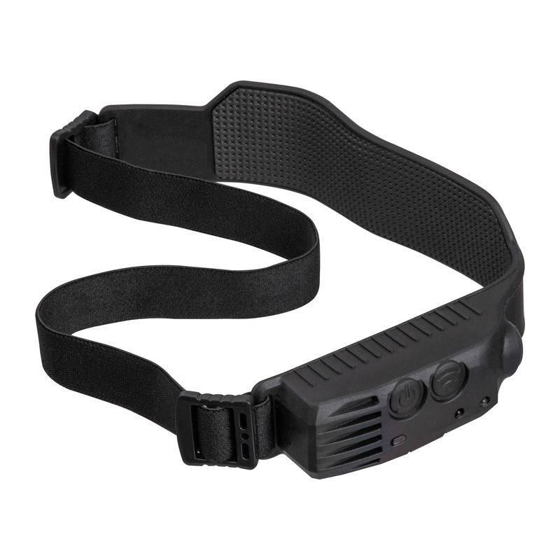 Čelovka s COB LED diodami, černá Čelovka s COB LED diodami, černá