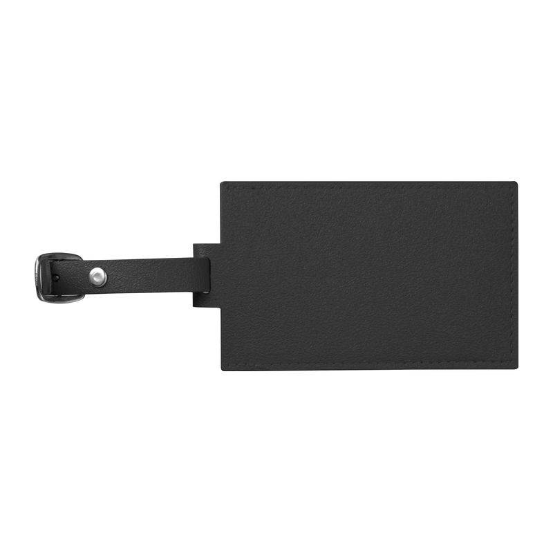 Visačka na kufor z umelej kože, čierna Visačka na kufor z umelej kože, čierna
