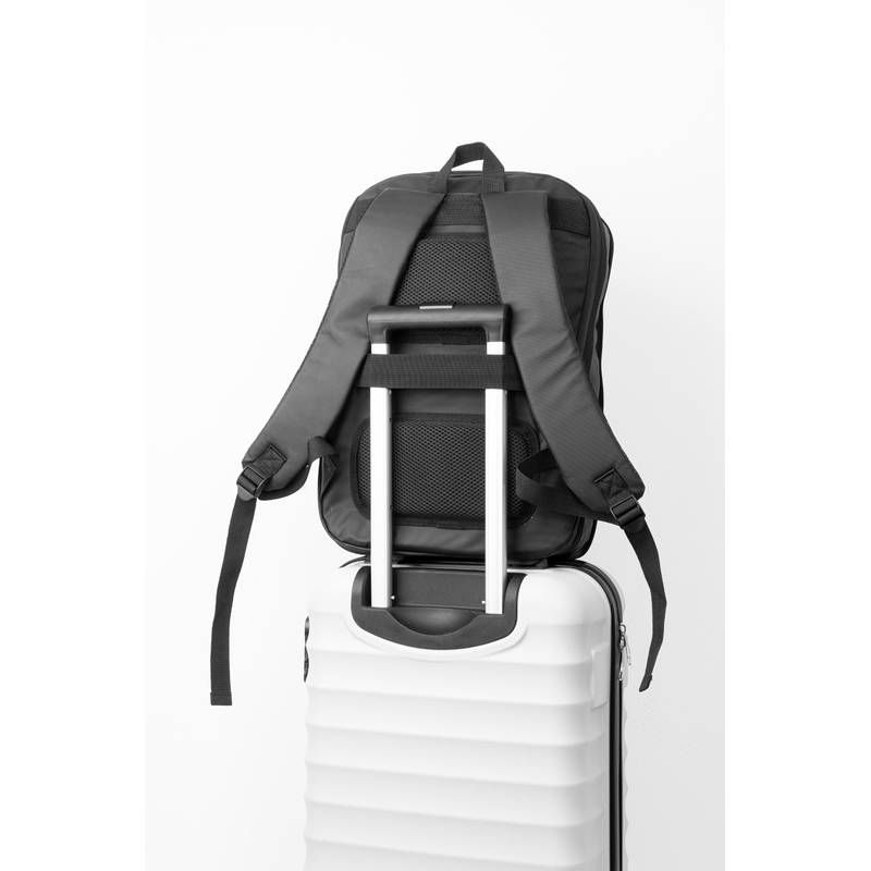 Kasier RPET rozšíriteľný batoh, čierna Kasier RPET rozšíriteľný batoh, čierna