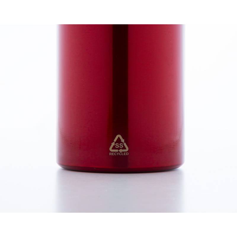Ressuto XL láhev z recyklované nerezové oceli, červená Ressuto XL láhev z recyklované nerezové oceli, červená