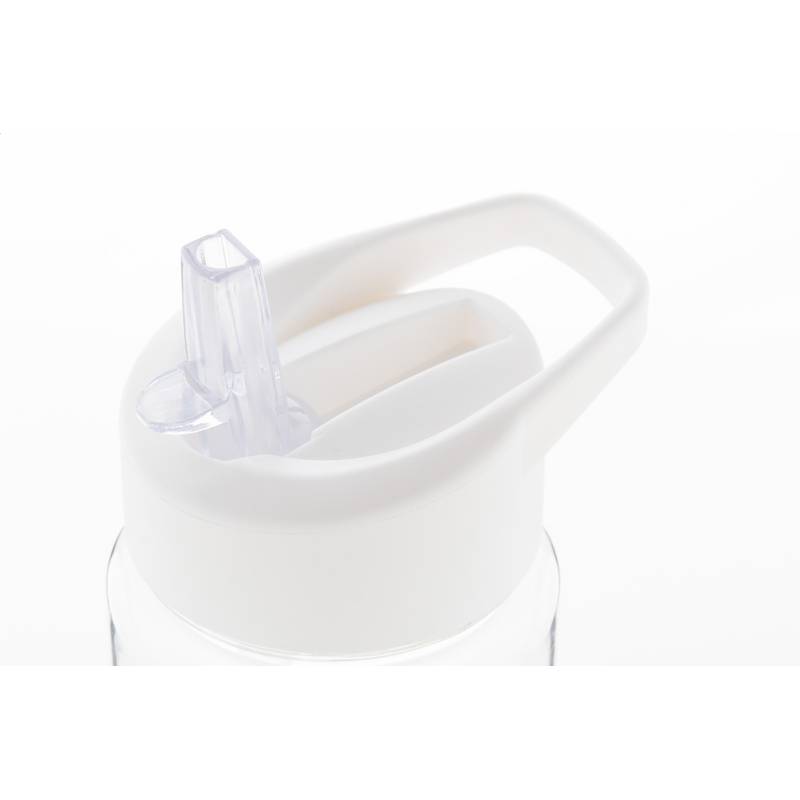 Fitty RPET športová fľaša, biela Fitty RPET športová fľaša, biela