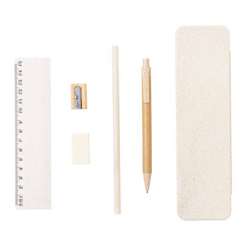 Elyndor psací sada, hnědá natural Elyndor psací sada, hnědá natural