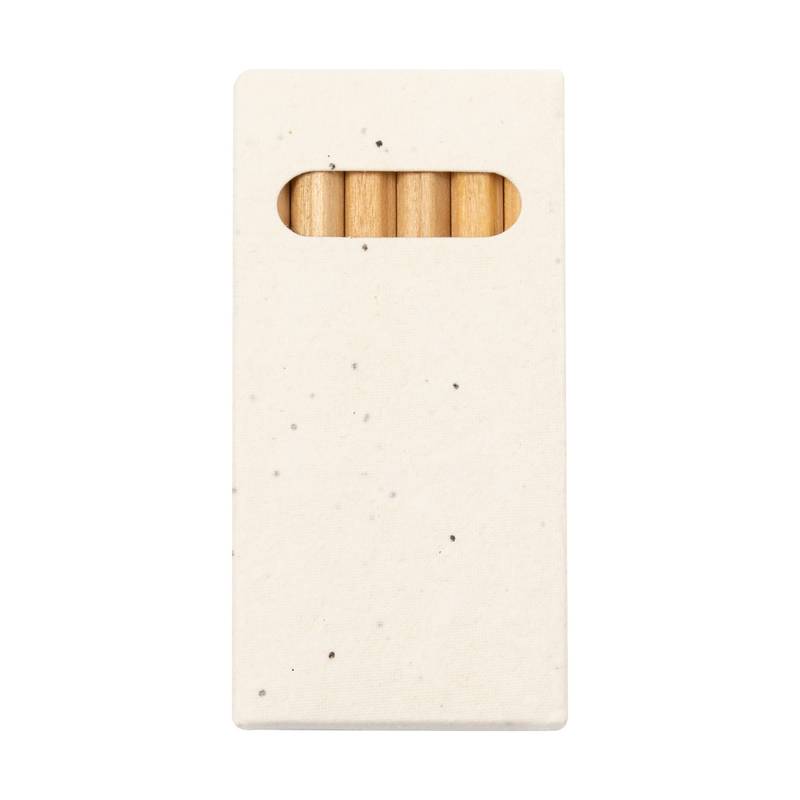 Delar sada tužek, hnědá natural Delar sada tužek, hnědá natural