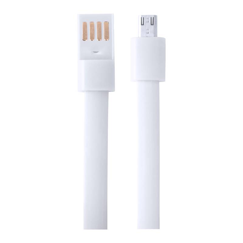 Beth náramok s USB nabíjačkou, biela Beth náramok s USB nabíjačkou, biela
