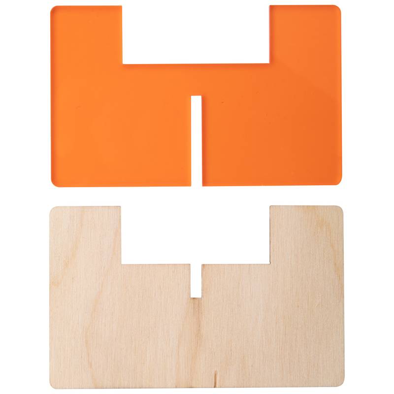 Candix Svícen, oranžová transparentní Candix Svícen, oranžová transparentní