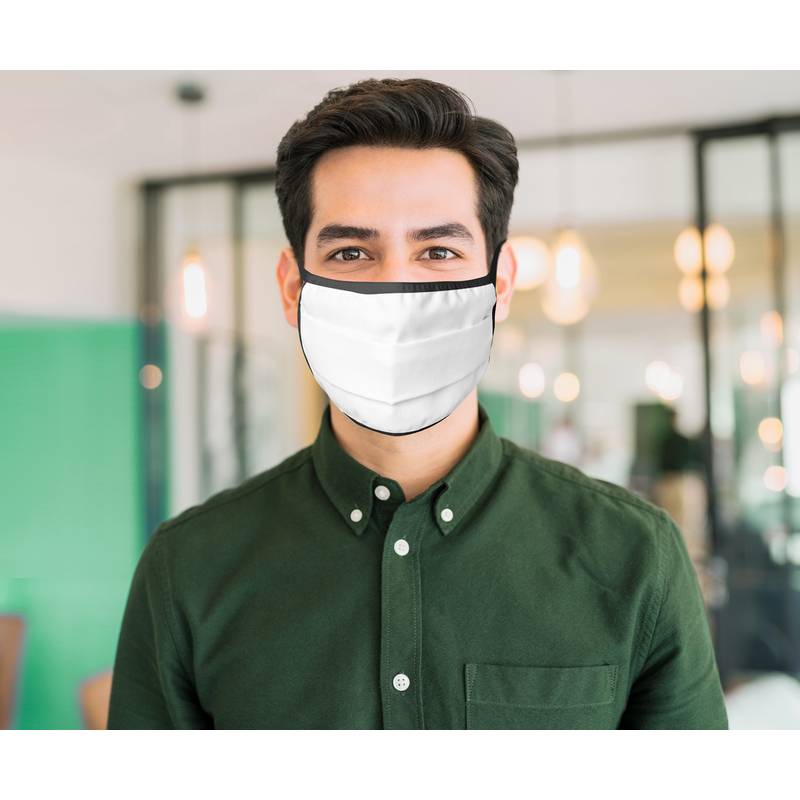 WashMask umývateľná maska na tvár, čierna WashMask umývateľná maska na tvár, čierna