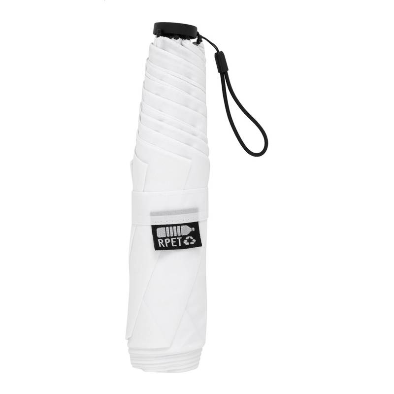 Follight ultra lehký RPET deštník, bílá Follight ultra lehký RPET deštník, bílá